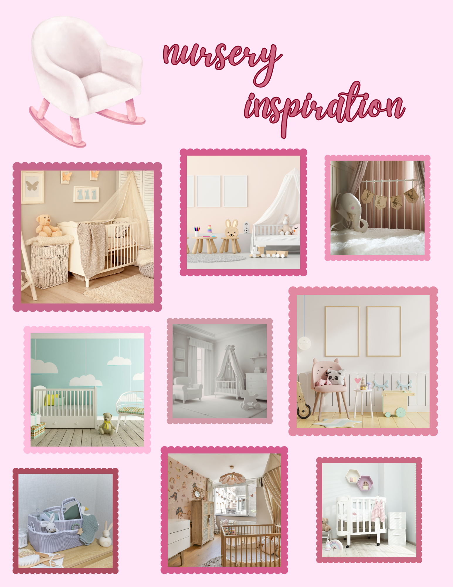 Digital Bump to Baby Journal (Pink)