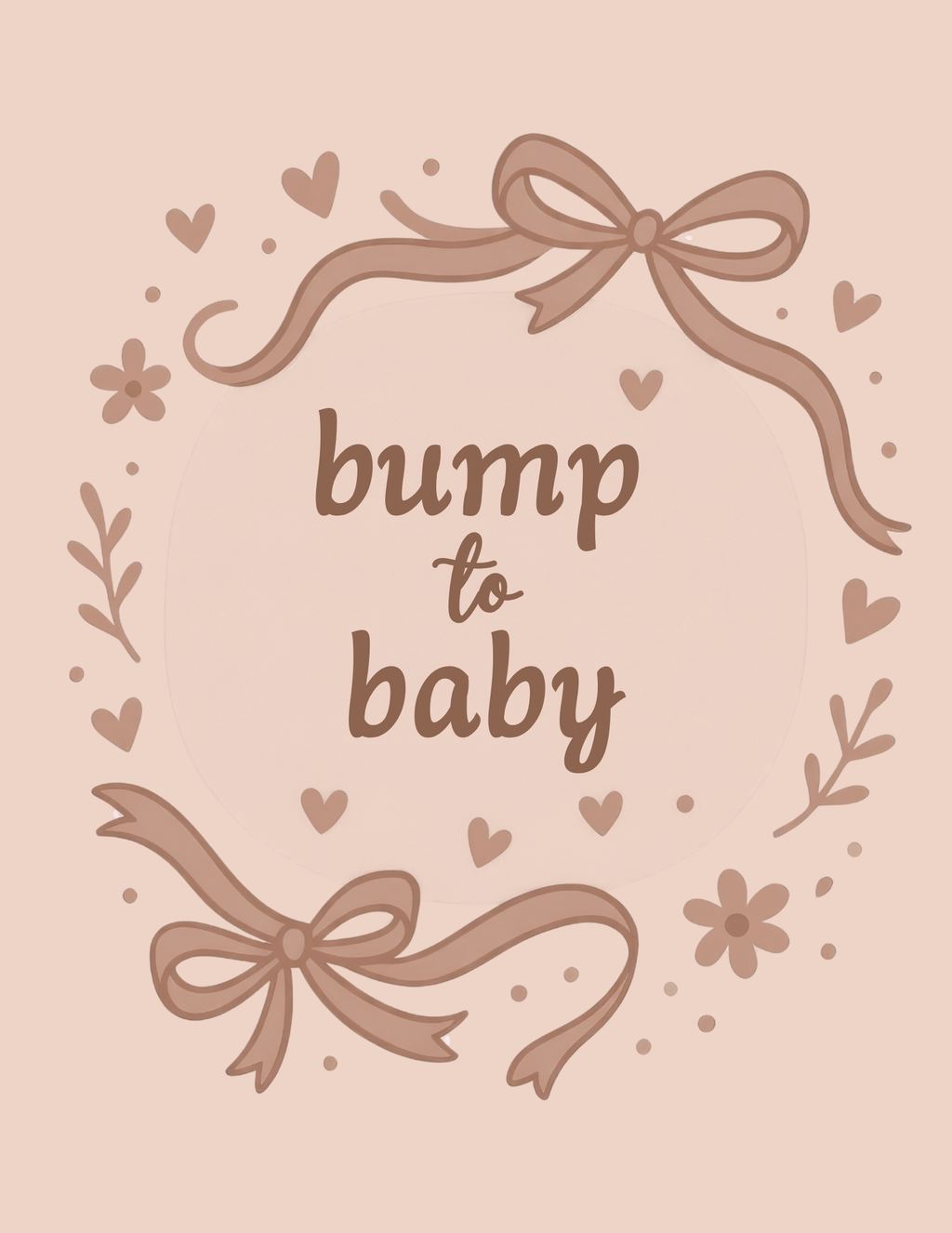 Digital Bump to Baby Journal (Neutral)
