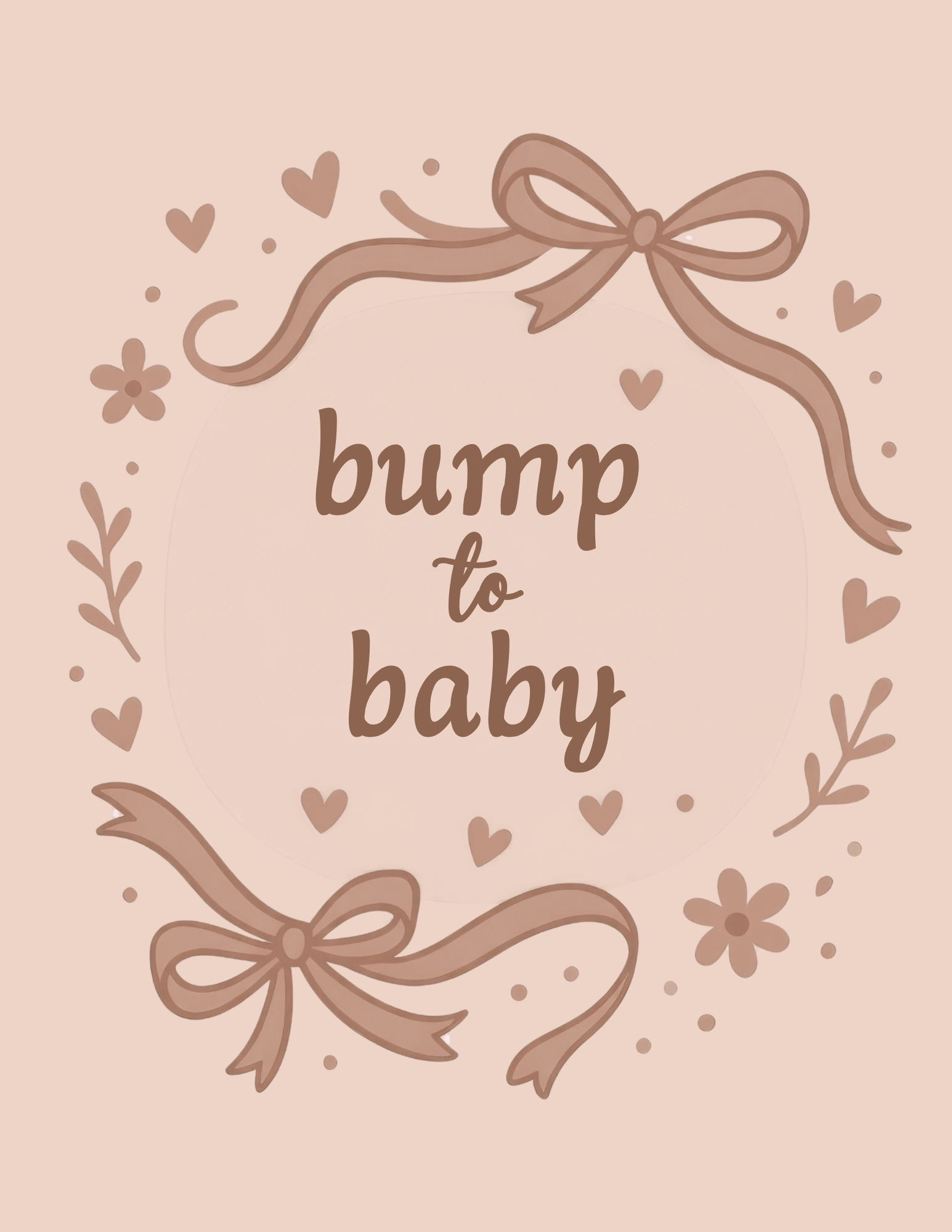 Digital Bump to Baby Journal (Neutral)