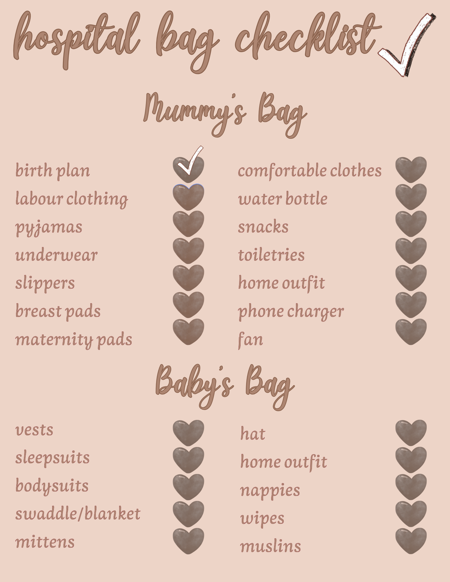 Digital Bump to Baby Journal (Neutral)